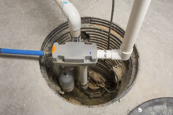 Sump Pump Plumbing in Chesterfield